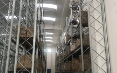 Realizzazione di un magazzino portapallet Sismo Resistente
