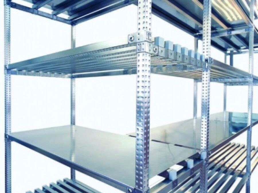 Scaffalature e scaffali metallici per alimenti | Metalsistem Roma