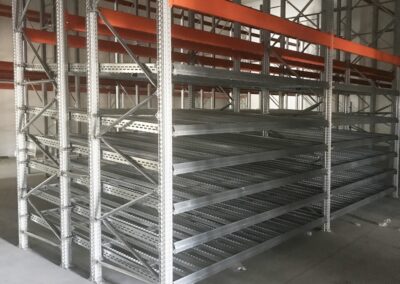Scaffalature a gravità