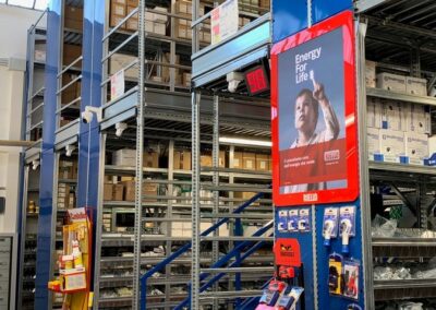 Realizzazione di un magazzino prodotti all’ingrosso Roma