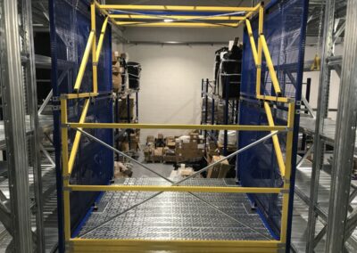 Costruzione magazzino con scaffalature Lazio